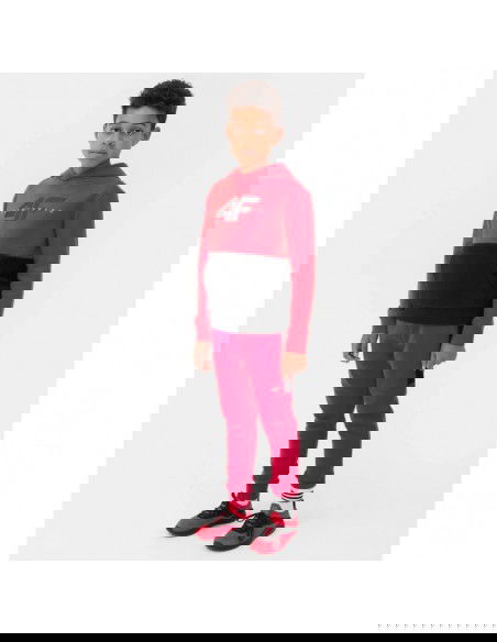 4F Παιδικό Φούτερ Κόκκινο 4FJAW23TSWSM628-62S