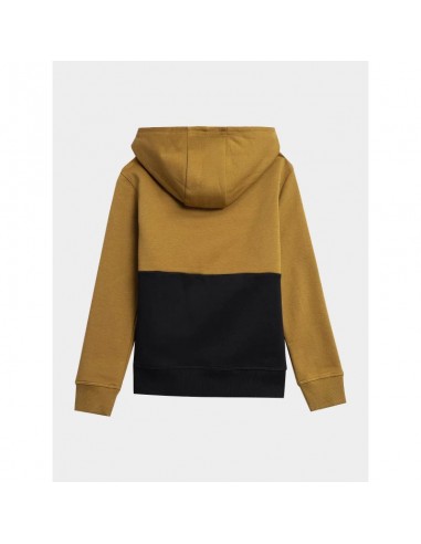 4F Παιδικό Φούτερ με Κουκούλα Καφέ 4FJAW23TSWSM628-74S