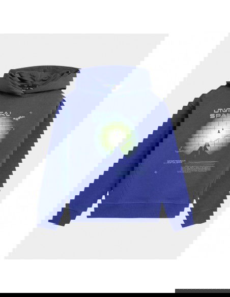 4F Παιδικό Φούτερ Μπλε 4FJAW23TSWSM632-36S