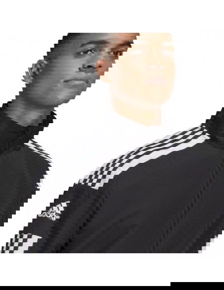 Adidas Squadra 21 Pre Training Ανδρική Φούτερ Ζακέτα με Τσέπες Μαύρη GK9549