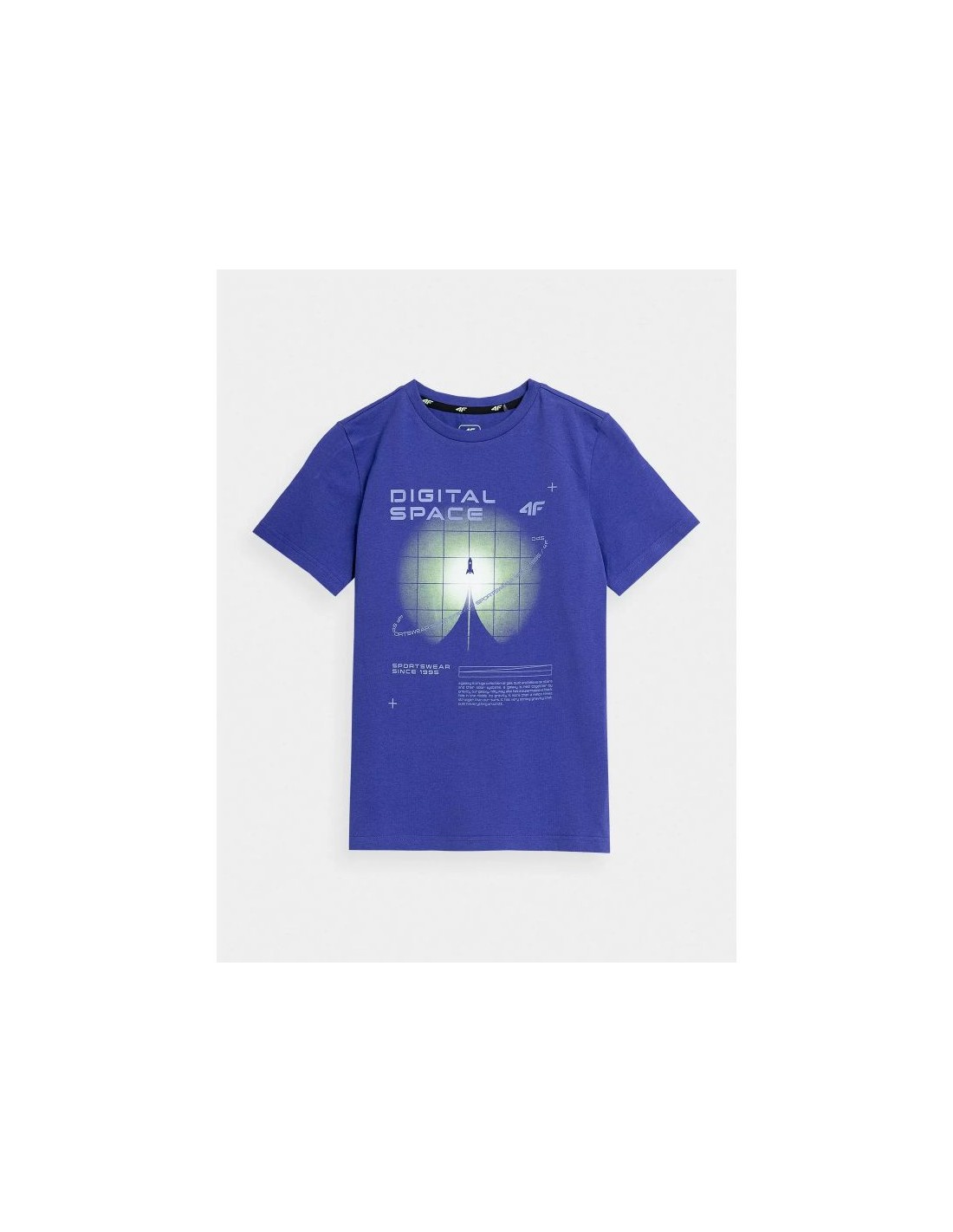 4F Παιδικό T-shirt Μπλε 4FJAW23TTSHM0798-36S