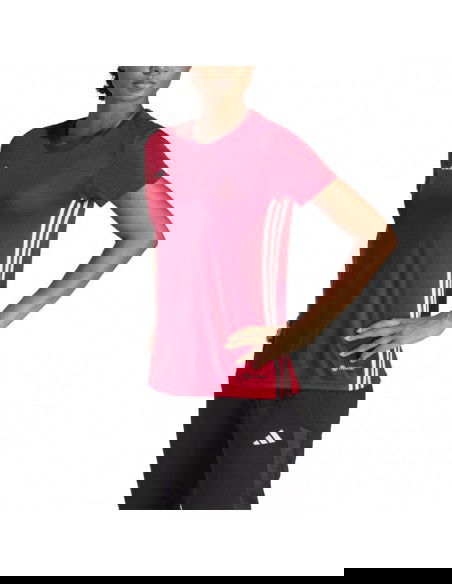 Adidas Γυναικεία Μπλούζα Κοντομάνικη Κόκκινη HS0540