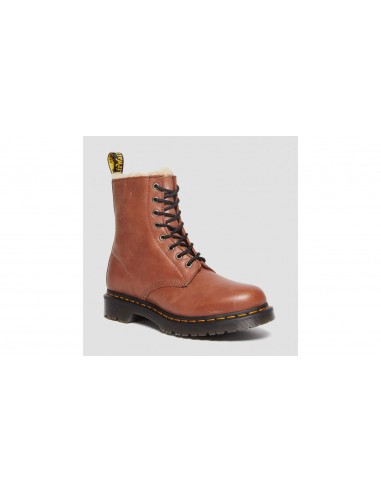 Dr. Martens 1460 Serena Γυναικεία Αρβυλάκια με Γούνα Καφέ 27782225