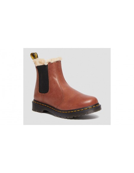 Dr. Martens 2976 Δερμάτινα Γυναικεία Chelsea Μποτάκια Καφέ 27784225