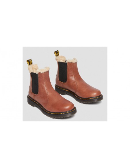 Dr. Martens 2976 Δερμάτινα Γυναικεία Chelsea Μποτάκια Καφέ 27784225