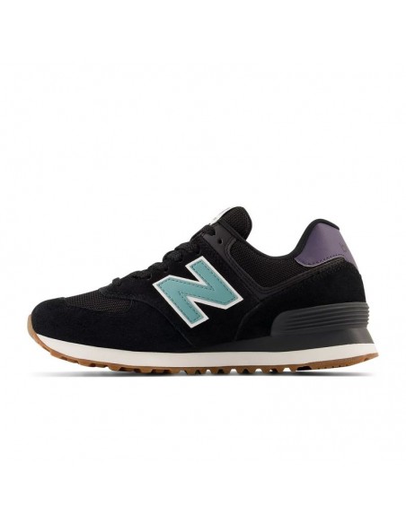 New Balance 574 Γυναικεία Sneakers Μαύρα WL574RA