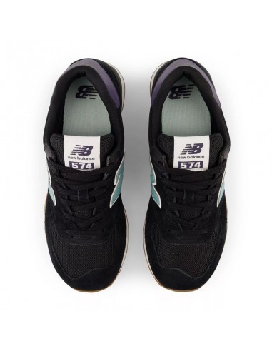 New Balance 574 Γυναικεία Sneakers Μαύρα WL574RA
