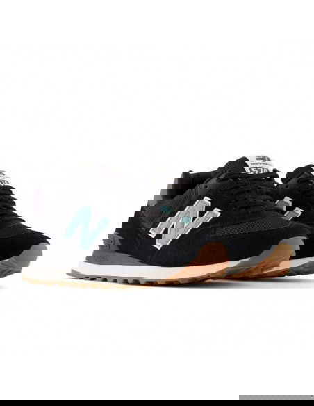 New Balance 574 Γυναικεία Sneakers Μαύρα WL574RA
