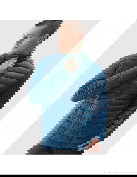 4F Ανδρικό Χειμωνιάτικο Μπουφάν Puffer Μπλε 4FAW23TDJAM239-32S