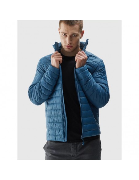 4F Ανδρικό Χειμωνιάτικο Μπουφάν Puffer Μπλε 4FAW23TDJAM239-32S