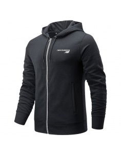 New Balance Γυναικείο Φούτερ με Κουκούλα Μαύρο WT03810BK