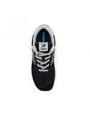New Balance Παιδικά Sneakers 574 Μαύρα GC574EVB