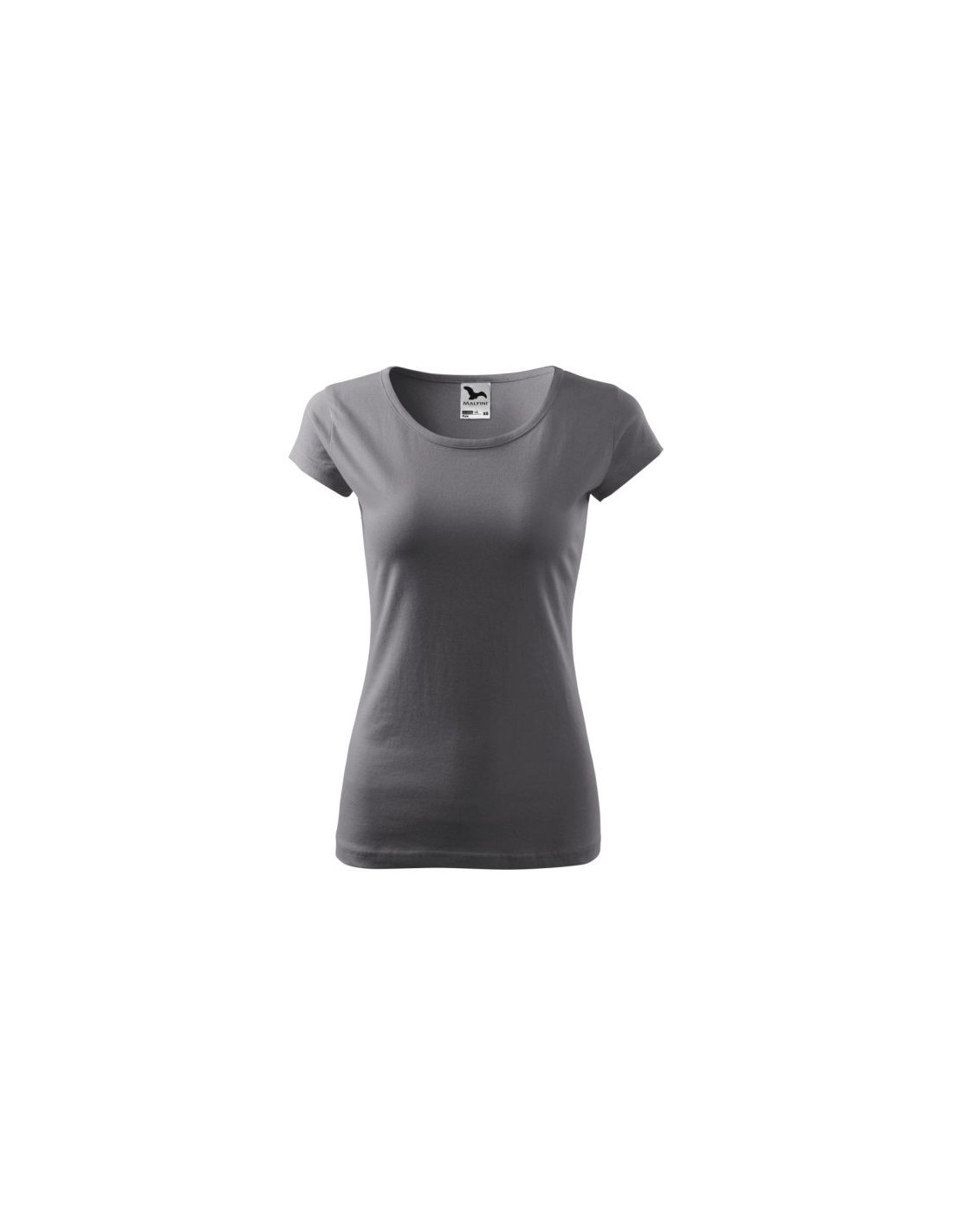 Malfini Ανδρικό Διαφημιστικό T-shirt Κοντομάνικο σε Καφέ Χρώμα MLI-17269