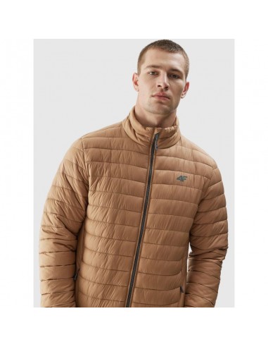 4F Ανδρικό Χειμωνιάτικο Μπουφάν Puffer Καφέ 4FAW23TDJAM239-82S