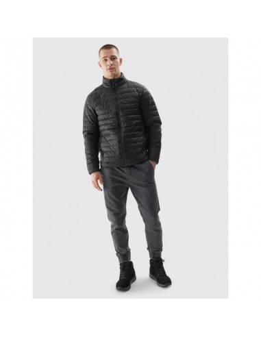 4F Ανδρικό Χειμωνιάτικο Μπουφάν Μαύρο 4FAW23TDJAM239-20S