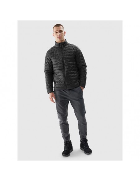4F Ανδρικό Χειμωνιάτικο Μπουφάν Μαύρο 4FAW23TDJAM239-20S