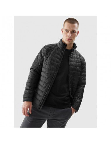 4F Ανδρικό Χειμωνιάτικο Μπουφάν Μαύρο 4FAW23TDJAM239-20S