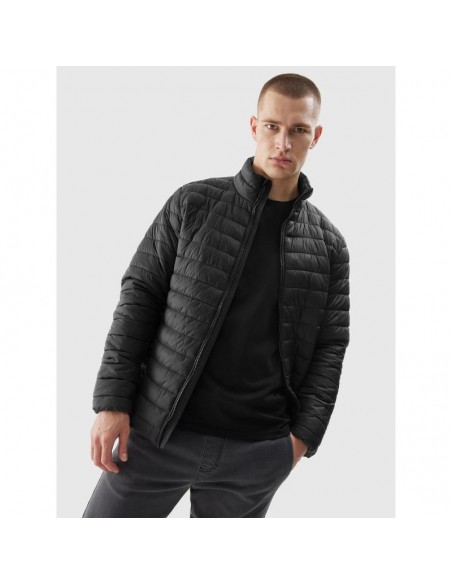 4F Ανδρικό Χειμωνιάτικο Μπουφάν Μαύρο 4FAW23TDJAM239-20S