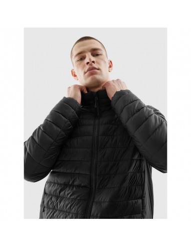 4F Ανδρικό Χειμωνιάτικο Μπουφάν Μαύρο 4FAW23TDJAM239-20S