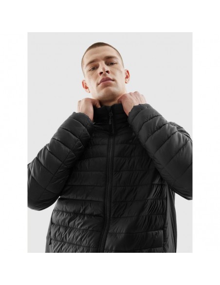4F Ανδρικό Χειμωνιάτικο Μπουφάν Μαύρο 4FAW23TDJAM239-20S