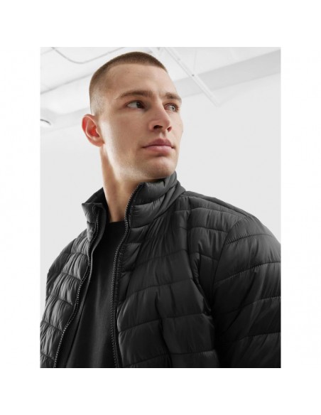 4F Ανδρικό Χειμωνιάτικο Μπουφάν Μαύρο 4FAW23TDJAM239-20S