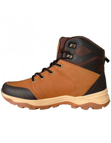 Lee Cooper Καφέ Ανδρικά Μποτάκια Αδιάβροχα LCJ-23-01-2046M