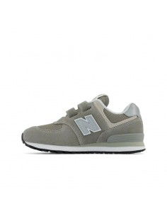 New Balance Παιδικά Sneakers με Σκρατς για Αγόρι Γκρι PV574EVG 2