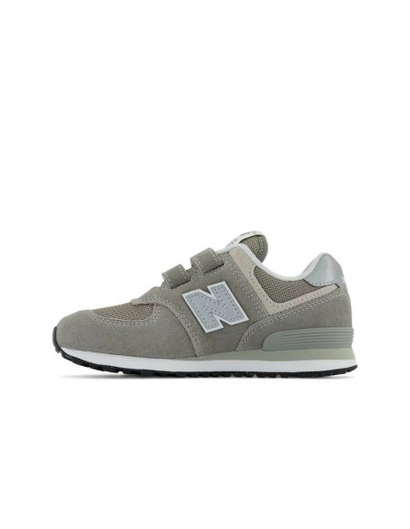 New Balance Παιδικά Sneakers με Σκρατς για Αγόρι Γκρι PV574EVG