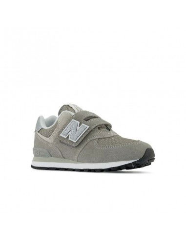 New Balance Παιδικά Sneakers με Σκρατς για Αγόρι Γκρι PV574EVG