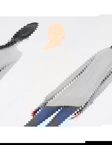 New Balance Γυναικεία Αθλητική Μπλούζα Μακρυμάνικη Γκρι WT31816AG