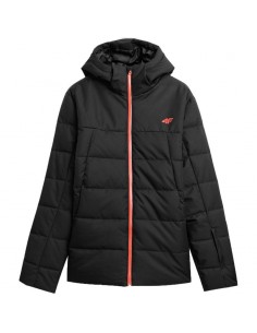 4F Παιδικό Καπιτονέ Μπουφάν Μαύρο 4FAW23TTJAM307-20S