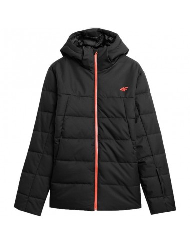 4F Παιδικό Καπιτονέ Μπουφάν Μαύρο 4FAW23TTJAM307-20S