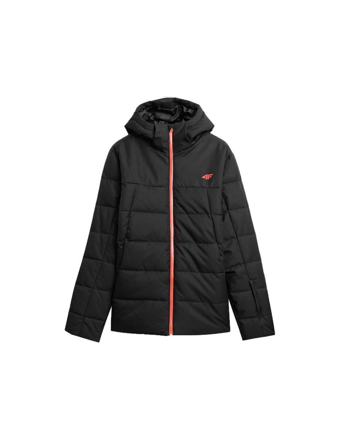 4f 4F Παιδικό Καπιτονέ Μπουφάν Μαύρο 4FAW23TTJAM307-20S