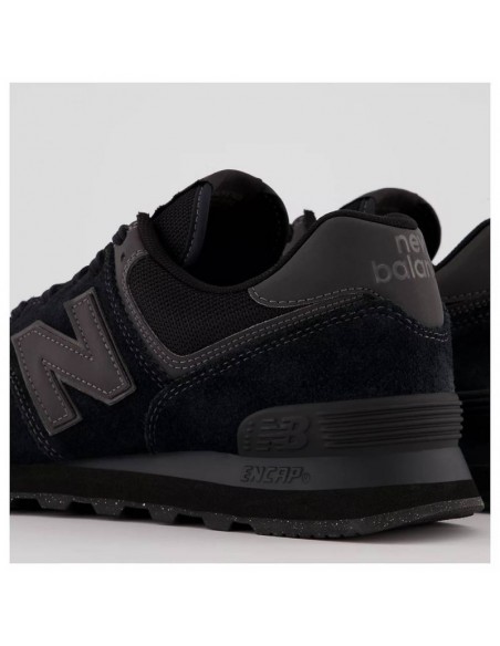 New Balance 574 Ανδρικά Sneakers Μαύρα ML574EVE