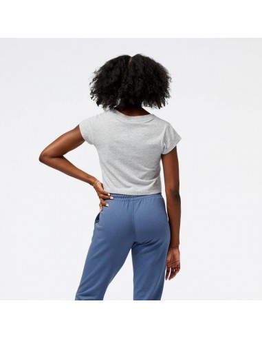 New Balance Γυναικείο Αθλητικό T-shirt Γκρι WT31817AG