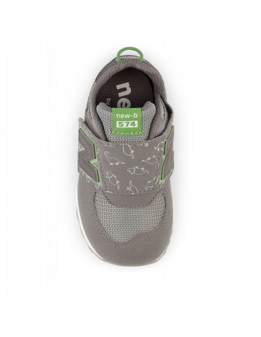 New Balance Παιδικά Sneakers με Σκρατς Γκρι NW574DG