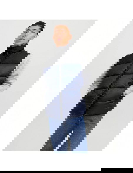 Jack Jones Jjetoby Bodywarmer Collar Vest M 12235861