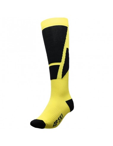 4F Fnk 4FWAW23UFSOM109-72S Ανδρικές Κάλτσες Σκι & Snowboard Κίτρινες 1 Ζεύγος