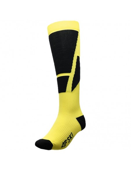 4F Fnk 4FWAW23UFSOM109-72S Ανδρικές Κάλτσες Σκι & Snowboard Κίτρινες 1 Ζεύγος