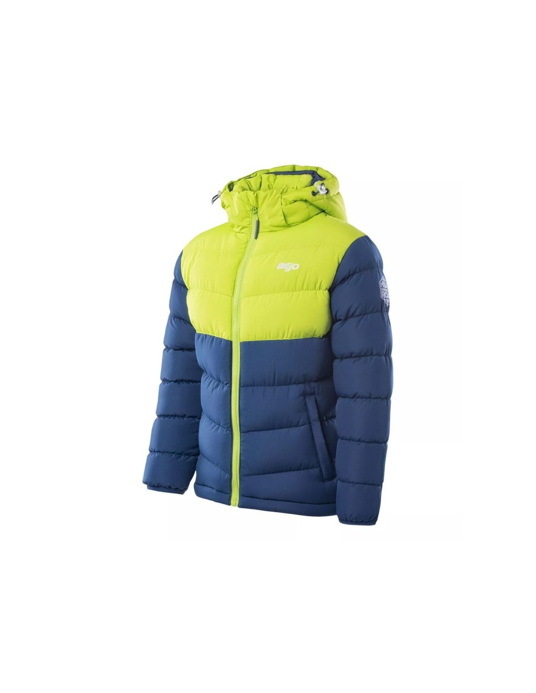 Bejo Bejo Παιδικό Καπιτονέ Μπουφάν Κοντό με Κουκούλα Πολύχρωμο Baldey 92800439426