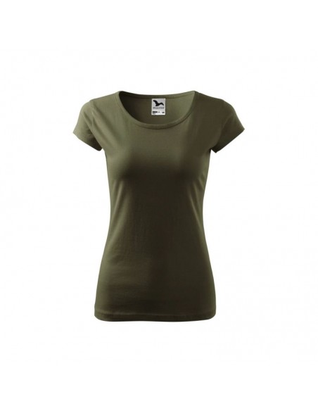 Malfini Γυναικείο Διαφημιστικό T-shirt Κοντομάνικο σε Πράσινο Χρώμα MLI-12269