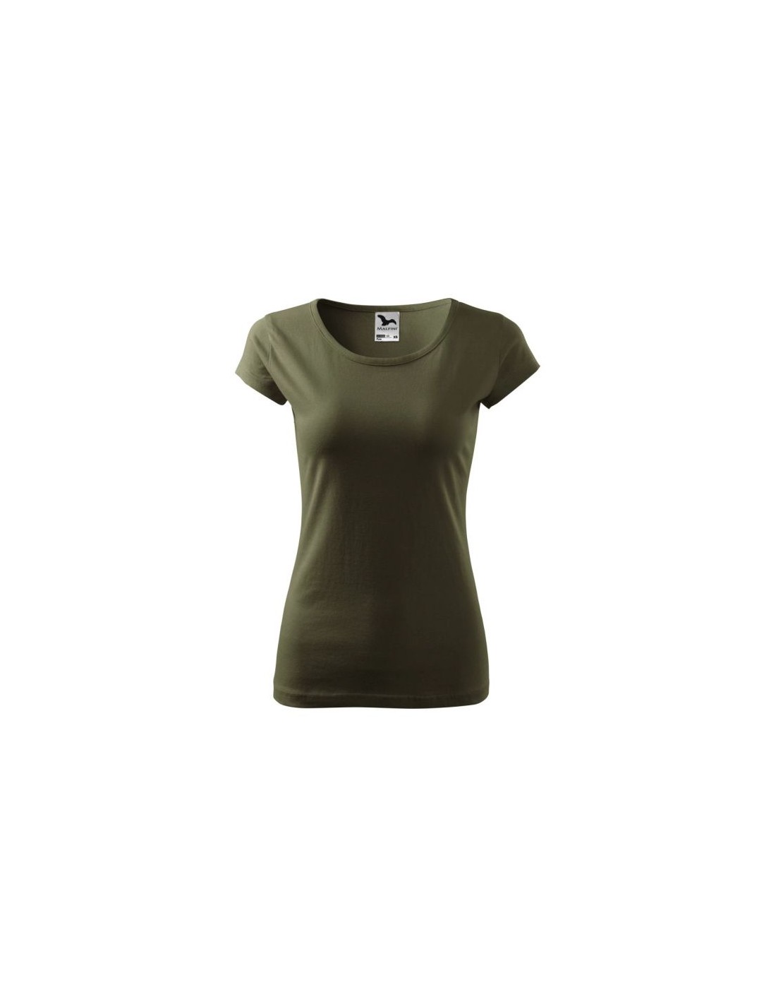 Malfini Malfini Γυναικείο Διαφημιστικό T-shirt Κοντομάνικο σε Πράσινο Χρώμα MLI-12269