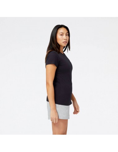 New Balance Γυναικείο Αθλητικό T-shirt Μαύρο WT31804BK