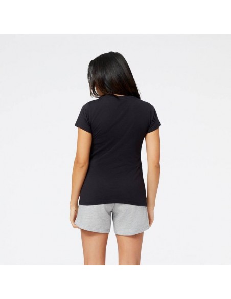 New Balance Γυναικείο Αθλητικό T-shirt Μαύρο WT31804BK