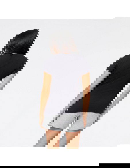 New Balance Γυναικείο Αθλητικό T-shirt Μαύρο WT31804BK