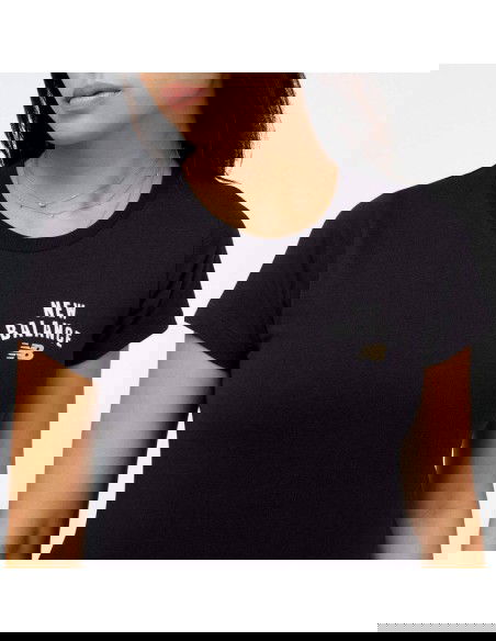 New Balance Sport Core Arch Cotton ATH BK W Tshirt WT31804BK