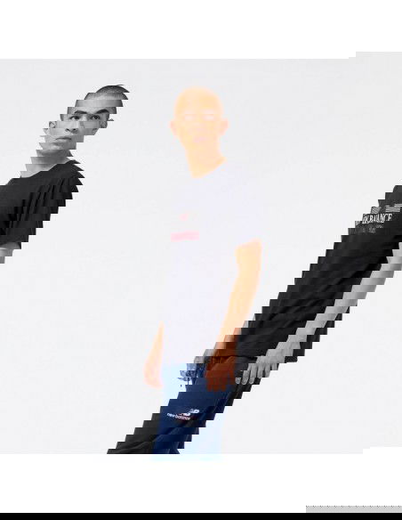 New Balance Sport Core Cotton Jersey S BK M MT31906BK