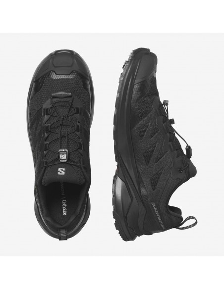 Salomon X-Adventure GTX L47321100 Ανδρικά Αθλητικά Παπούτσια Trail Running Μαύρα Αδιάβροχα με Μεμβράνη Gore-Tex