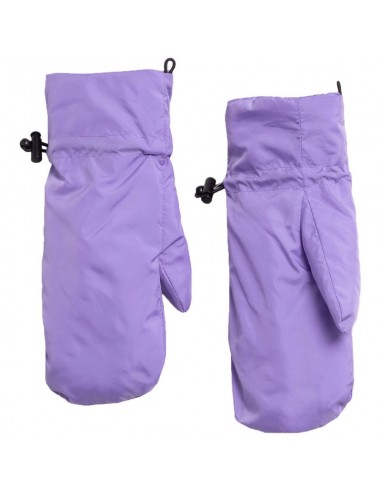 4F Κοντό Γυναικείο Puffer Μπουφάν για Χειμώνα Μωβ 4FAW23TDJAF234-51S