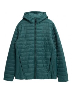 4F Ανδρικό Χειμωνιάτικο Μπουφάν Puffer Πράσινο 4FAW23TDJAM240-41S